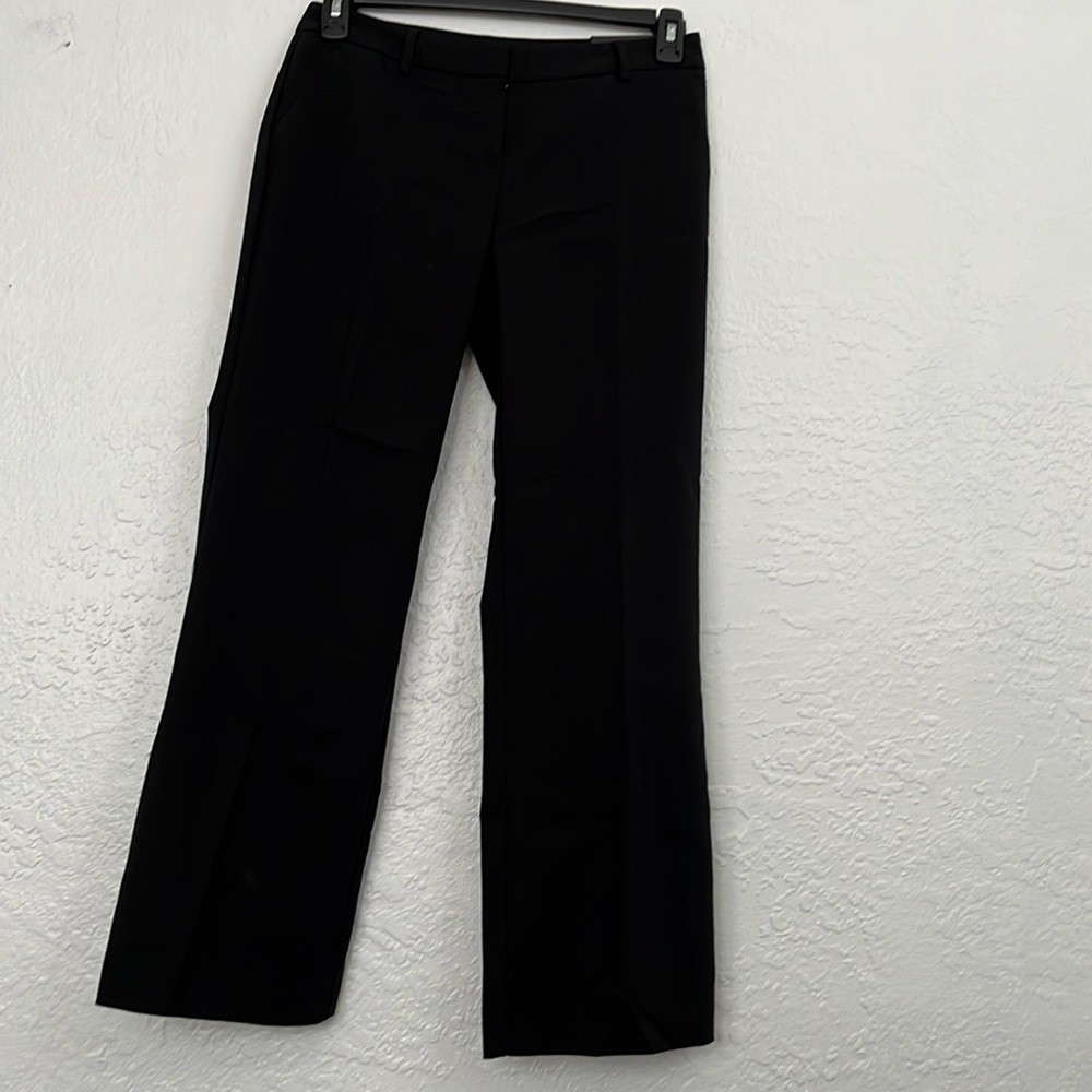 Black flared pants